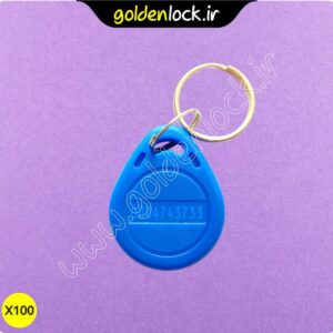 بسته 100 عددی تگ جاسوئیچی RFID 125KHZ RO لرنی