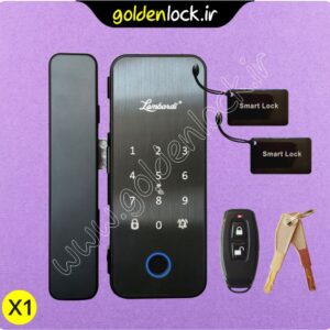 قفل الکترونیکی شیشه سکوریت برند لومباردی